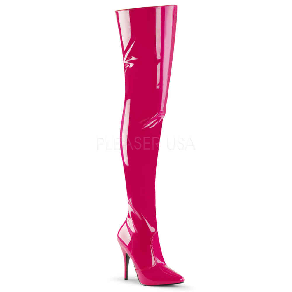 Pleaser Pleaser Overknee Boots SEDUCE3010 Pink | Attitude Europe Pleaser Pleaser Overknee Boots SEDUCE3010 Pink | Attitude Europe